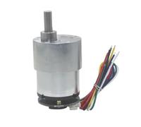 Motore elettrico micro DC da 6 V a 12 V fai da te con encoder for auto intelligente Adatto per il fai da te, personale(12V333 RPM)