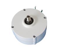 Motore elettrico monofase a corrente continua a basso rumore e bassa velocità da 8 kW e 10 kW, generatore a magnete permanente CA trifase con set motore fai da te(Single Shaft,12V_10KW)