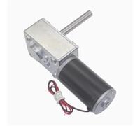 Motore Elettrico,Motoriduttore 5840-31ZY Motoriduttore a vite senza fine DC 12 24 V Coppia elevata Albero a D da 51 mm Potenza invertita Bassa velocità 70 kg.cm(12V 80rpm)