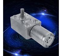 Motore elettrico, motoriduttore reversibile a coppia elevata reversibile DC 12V motore di riduzione CW/CCW per finestre, apriporta, verricello in miniatura(40RPM)