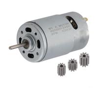Motore elettrico per auto per bambini con rapporti di trasmissione regolabili RS550 RS390 RS380 RS555 per applicazioni da 6 V 12 V 24 V (550 12 V 10000 rpm)