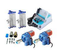 Motore Elettrico per Avvolgimento del Capannone con Telaio per Serra, Motore per Avvolgimento della Serra da 130 W Kit Motore per Avvolgimento della Pellicola, per Ventilazione della Serra, Sfiato A