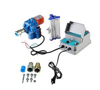 Motore Elettrico per Avvolgimento del Capannone con Telaio per Serra, Motore per Avvolgimento della Serra da 130 W Kit Motore per Avvolgimento della Pellicola, per Ventilazione della Serra, Sfiato A