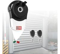 Motore Elettrico per Porta da Garage Avvolgibile, Motore per Cancello Automatico Integrato, Montaggio A Parete, Ideale per Uso Domestico, Commerciale, Magazzino, Negozio, Fienile E Fattoria
