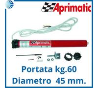 Motore elettrico per tapparella tapparelle avvolgibile serranda kit kg. 60 mm.45