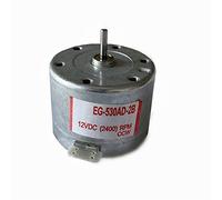 Motore elettrico, piccolo motore fai-da-te, DC 6V 9V 12V CCW CW, EG-530AD-2B 2F 6B 6F 9B 9F Motore, parti di riparazione del registratore Mini precisione (velocità (giri/min): CW F, tensione (V): 6V)
