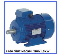 motore elettrico trifase 1400 giri V380 per compressore betoniera mec90L 2HP