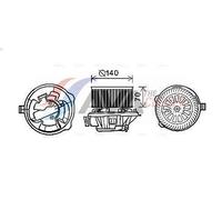Motore elettrico, ventilatore interno AVA COOLING CN8289 per C5 I (DC_) 2 2001-