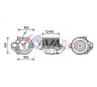Motore elettrico, ventilatore interno AVA COOLING CN8515 per 406 (8B) 1.8 1995-2