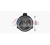 Motore elettrico, ventilatore interno AVA COOLING KA8309 per RIO III 1.2 2011-