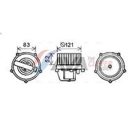 Motore elettrico, ventilatore interno per TRANSPORTER T4 Furgone 2 1990-2003