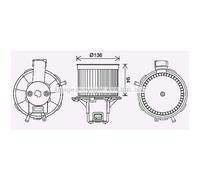 Ventilatore interno AVA COOLING FT8465