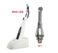 Motore endodontico LED per il trattamento canalare 16:1 Testina per contrangolo