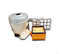 Motore Folletto VK135 VK136 900Watt + Filtro Hepa +2 Filtri Griglia Motore