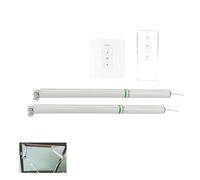 Motore for finestre a vite elettrica for lucernario automatico Smart Tuya da 400 mm for edifici alti dell'aeroporto,Resistenza a tutte le intemperie(Kit4)