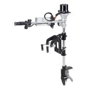 Motore fuoribordo a 2 tempi, 48 V, 1000 W, nuovo, senza spazzole, 4, raffreddato ad acqua, manuale, for piccole imbarcazioni da pesca