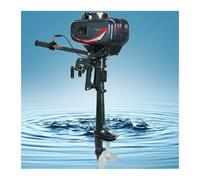 Motore fuoribordo, Motore fuoribordo da 3,5 cavalli, motore for barca a due tempi, raffreddato ad acqua, motore for barca a poppa fuoribordo per gommoni, kayak, tender