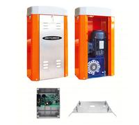 MOTORE GIGA 5000 KG CANCELLO SCORREVOLE 230V INVERTER CON QUADRO + CONTROPIASTRA
