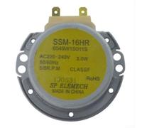 Motore giradischi per microonde 6549W1S011S SSM-16HR| Parte di ricambio resistente al calore ad alta coppia per una rotazione stabile e una cottura uniforme | Compatibile con vari forni