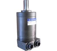Motore idraulico M+S idraulico, tipo MMS40SH, volume di deglutizione 40 cm3/U, connettori laterali: G 3/8", albero: Ø 16,5 mm dentato, modello valvola a scorrimento longitudinale con gerotore