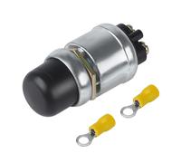 Motore Interruttore Accensione Interruttore di avviamento a pulsante 12V-24V Interruttore di avviamento a pulsante impermeabile 60A per impieghi gravosi adatto per auto e camion(1 PC)