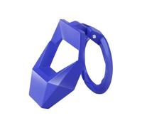 Motore Interruttore Accensione Pulsante di avviamento e arresto del motore dell'auto, anello di copertura, pulsante di accensione, interruttore a pulsante, adesivo decorativo(Blue)