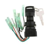 Motore Interruttore Accensione Starter 37110-92E01 37110-99E00 Adatto per Suzuki Interruttore di accensione e avviamento Interruttore a chiave di accensione Gruppo fuoribordo Cilindro di accensione