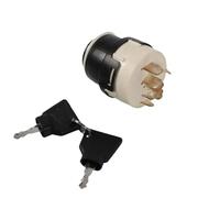 Motore Interruttore Accensione Starter Interruttore di accensione a 9 pin con 2 chiavi adatto per interruttore di avviamento preriscaldamento trattore JCB200 escavatore Interruttore di Accensione