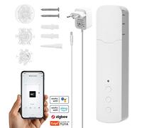 Motore intgente della tenda del tallone di tiro HUIOP Tuya ZigBee TM616EGZT Motore intgente per tende con perline a trazione Intgent Home Household Hotel Motori elettrici per tende Controllo APP per c