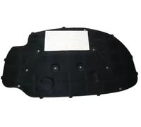 Motore Isolamento termico Per VW Per Golf 5 Per Jetta 2006-2011 Cofano Motore Anteriore Isolamento In Cotone Suono Calore Cofano Isolamentos(A piece of aluminum)
