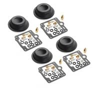 Motore Kit Kit di Riparazione E Revisione Carburatore per Moto, Diaframma per Y&amaha XJ750 Maxim XJ 750 1985, Kit Valvola A Spillo Galleggiante Carburatore Sostituzione