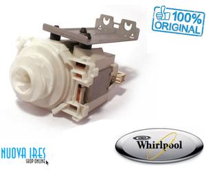 MOTORE LAVASTOVIGLIE ELETTROPOMPA WHIRLPOOL CPO45-009PE 480140102395 ORIGINALE