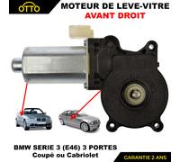 Motore Leva Vetro Remonte Vetro Destra per Serie 3 E46 Coupe 8362063 67628362063