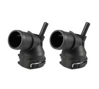 Motore Liquido Raffreddamento Tubo Connettore Adatto per Audi A3 - 2pz Nero