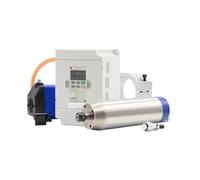 Motore mandrino for lavorazione metalli ER16 da 1,5 kW, 4 cuscinetti a sfera in ceramica e regolatore di velocità Mtor da 1,5 kW e staffa da 80 mm(Inverter-BD612,380v)