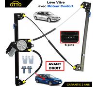 Motore + Meccanismo Alza Vetro Anteriore Destro CONFORT Per RENAULT LAGUNA 2