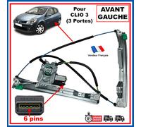 Meccanismo Alzacristallo Anteriore Sinistro per Renault Clio 3 2) 1.5 DCI 2.0 Rs