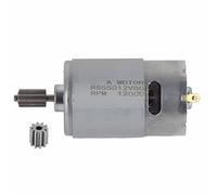 Motore Mini Motore Ad Alta velocità 12V RS550, 12V 35W - 55W Potenza Elevata Coppia Elevata velocità Stabile per Macchinine Elettriche (550-12000)