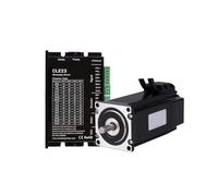 Motore Motore passo-passo Nema 23 con encoder Driver motore passo-passo ad anello chiuso da 3,0 Nm Servoazionamento semplice con cavo libero da 1,5 m Diametro albero 8 mm