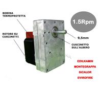 MOTORE MOTORIDUTTORE STUFA PELLET 1,5 RPM PUROS DZ SICALOR INVIROFIRE KALUX k917