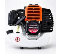 Motore Mulinsen da 52 cc 1.7hp per Decespugliatore Tagliaerba Trivella Rasaerba Tosaerba Potatore e 4 in 1, monocilindrico Raffreddamento ad Aria, scoppio 2 Tempi + omaggio bottiglia olio per miscela