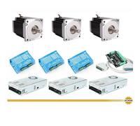 Motore Passo 3Axis Nema 34 1232oz-In 5.6A Driver Breakout Scheda Passo-Passo ACT