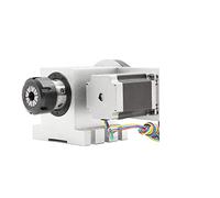 Motore passo-passo, 4 ° asse CNC Dividendo la rotazione della testa 6: 1 un kit asse/a assi for mini CNC Macchina di incisione del legno router