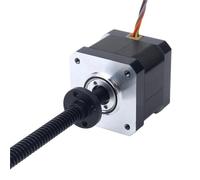 Motore passo-passo a vite lineare trapezoidale esterno ad alta temperatura 1.68A Piombo 4mm con lunghezza 350mm 1 pezzo