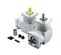 Motore passo-passo con cambio HPZS90 riduttore epicicloidale ad angolo retto 90° con ingresso da 14 mm 19 mm per motore passo-passo Nema34 e servo con rapporti di riduzione multipli (da 70 a 1-19