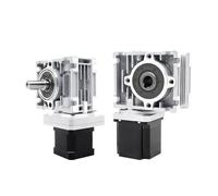 Motore Passo-passo Con Riduttore Di Velocità Variabile A Vite Senza Fine In Alluminio Nema 17/23/34 UMOT Ad Alta Coppia 1,7-56Nm For Impieghi Gravosi 1350-4840N 1:5-1:100