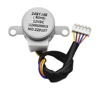 Motore Passo-passo DC12V For Condizionatore D'aria 24BYJ48, Compatibile Con AUX, Motore Sincrono A Lama Oscillante For Condizionatore D'aria Sospeso, Lunghezza Cavo 15 Cm