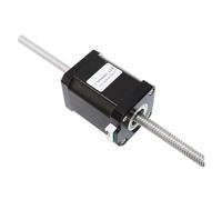 Motore passo-passo lineare a vite , 17 Motore passo-passo lineare 1,7 A 70 N.cm 42HA60-T8 Confezione da 2 300 mm Intervalli di cavi multipli(Lead range1.4cm)