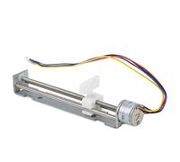 Motore Passo-Passo Micro con Tavolo Scorrevole 49V, Angolo 18°, Vite Lineare 2 Fasi a 4 Filo per Automazione e Sistemi di Movimentazione