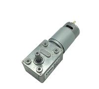 Motore passo-passo, Motore di ingranaggi a vite senza fine DC 12. Volt Riducer Motore 12V Riduzione del worm Motore Motore Autoblocco autobloccante JGY-395. Brush Motor.(12v 2.5rpm,Package R)